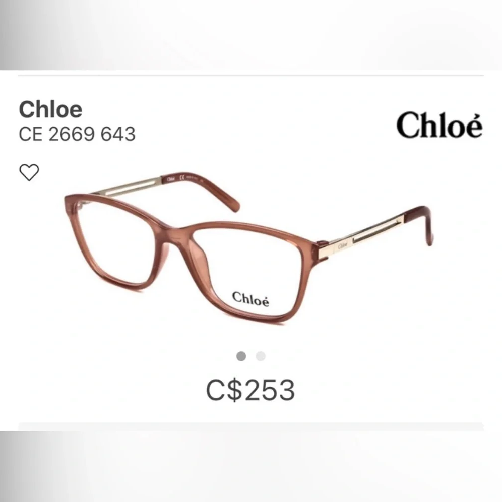 Chloe prescription glasses - Picture 7 of 9